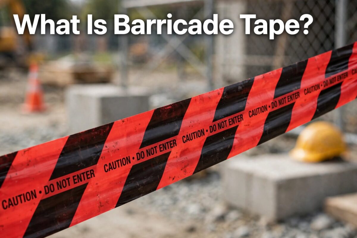 What Is Barricade Tape