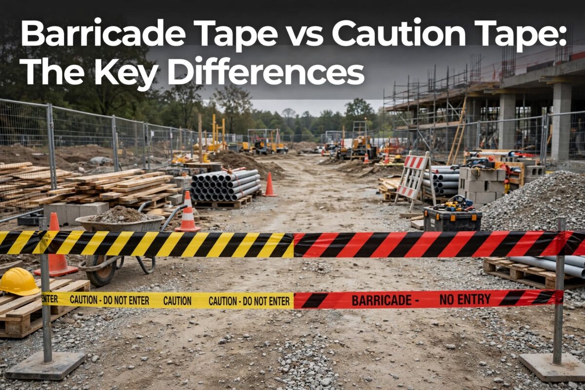 Barricade tape caution tape