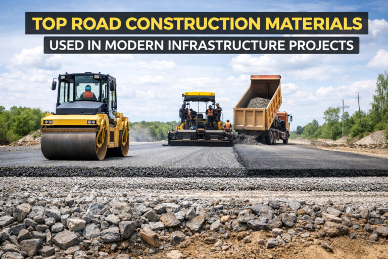 Top Road Construction Materials Used in Modern Infrastructure Projects