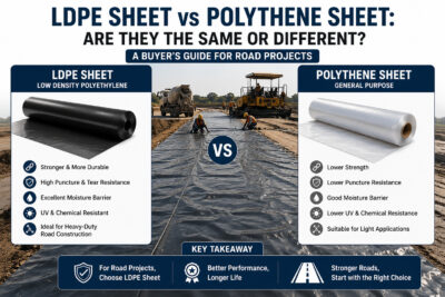 LDPE Sheet vs Polythene Sheet: Are They the Same or Different? A Buyer’s Guide for Road Projects