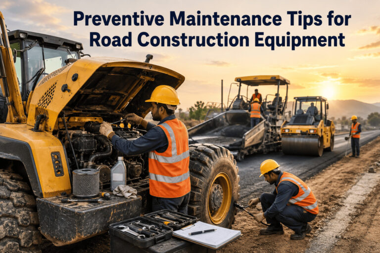 Preventive-Maintenance Tips for Road Construction Equipment
